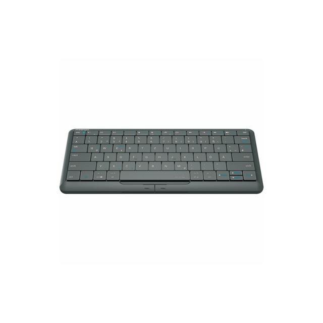 Prestigio - Click&Touch 2 teclado Hogar USB + Bluetooth QWERTY Español Gris