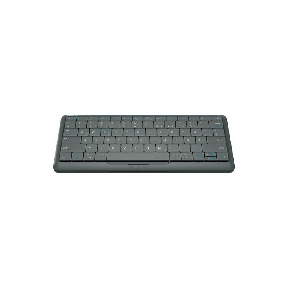 Prestigio - Click&Touch 2 teclado Hogar USB + Bluetooth QWERTY Español Gris