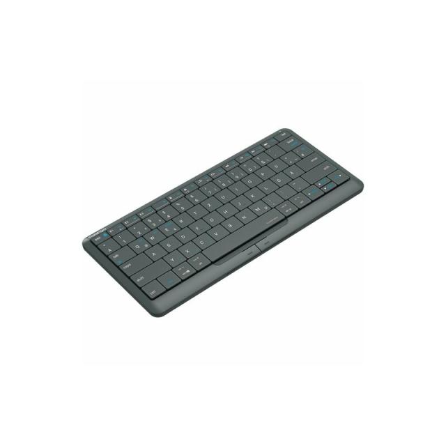 Prestigio - Click&Touch 2 teclado Hogar USB + Bluetooth QWERTY Español Gris