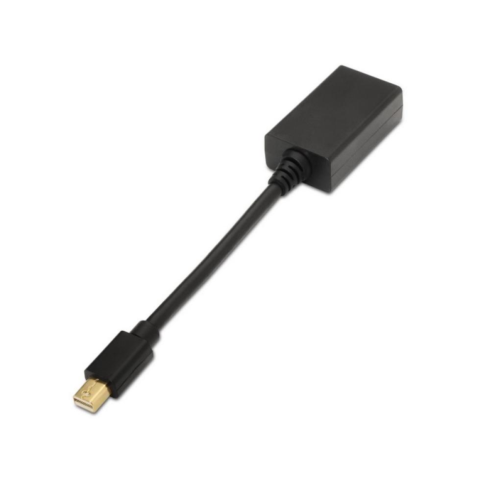AISENS - A125-0137 adaptador de cable de vídeo 0,15 m Mini DisplayPort HDMI Negro