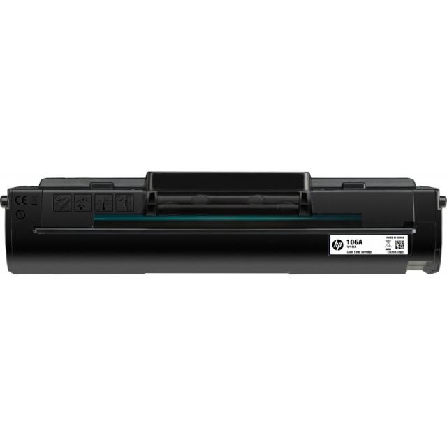 HP - Cartucho de tóner Original Laser 106A negro