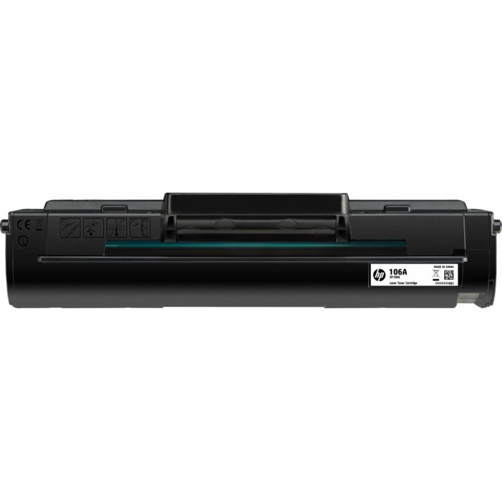HP - Cartucho de tóner Original Laser 106A negro