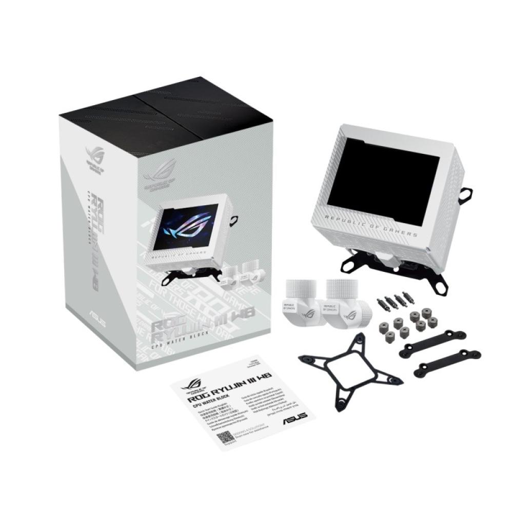 ASUS - ROG RYUJIN III WB White Edition Bloque de agua