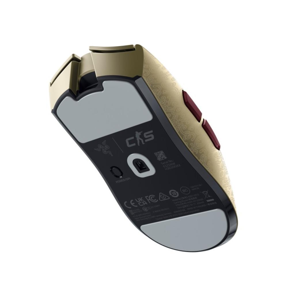 Razer - Viper V3 Pro ratón Juego mano derecha RF Wireless + USB Type-C Óptico 35000 DPI - RZ01-05120800-R3M1