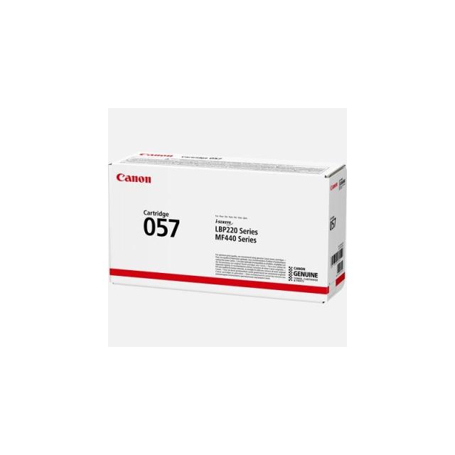 Canon - 057 cartucho de tóner 1 pieza(s) Original Negro