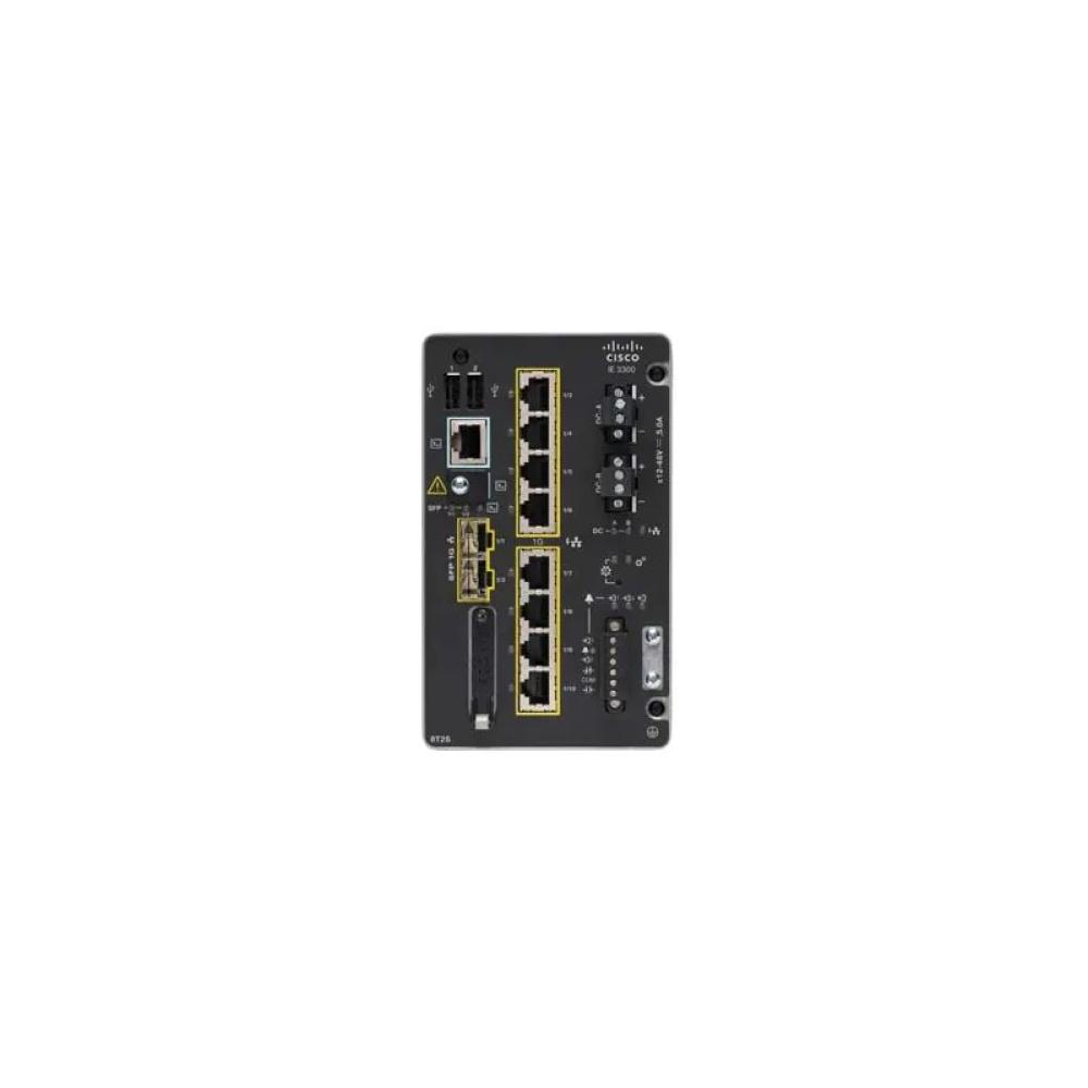 Cisco - Catalyst IE-3300-8T2S-E switch Gestionado L2 Gigabit Ethernet (10/100/1000) Negro