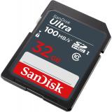 SanDisk - Ultra 32GB SDHC Mem Card 100MB/s UHS-I Clase 10