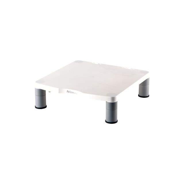 Fellowes - Standard Monitor Riser 53,3 cm (21") Escritorio Gris, Blanco