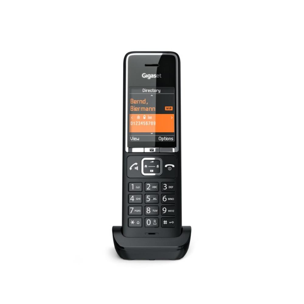 Gigaset - 550 HX Teléfono DECT/analógico Negro