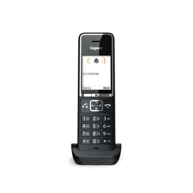 Gigaset - 550 HX Teléfono DECT/analógico Negro