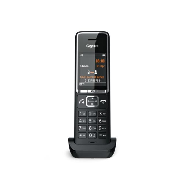 Gigaset - 550 HX Teléfono DECT/analógico Negro