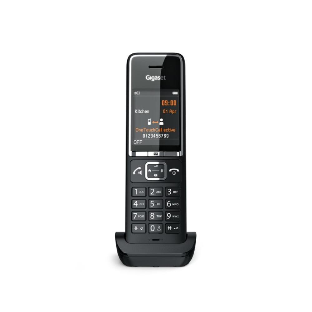 Gigaset - 550 HX Teléfono DECT/analógico Negro