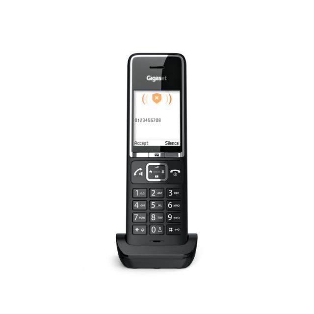 Gigaset - 550 HX Teléfono DECT/analógico Negro
