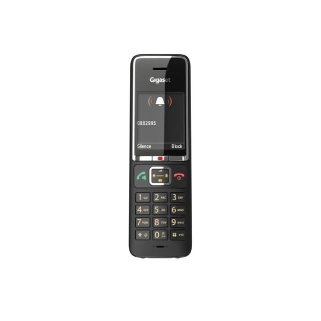 Gigaset - 550 HX Teléfono DECT/analógico Negro
