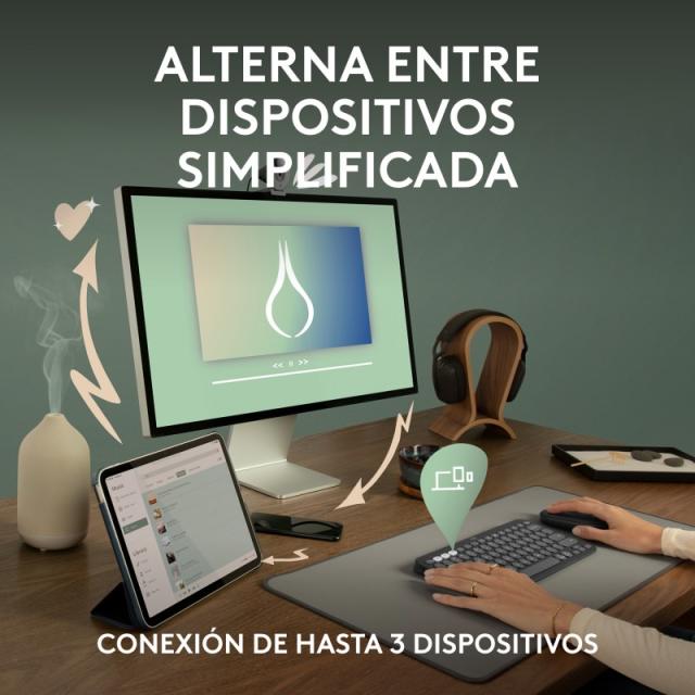 Logitech - Pebble Keys 2 K380s - 920-011827