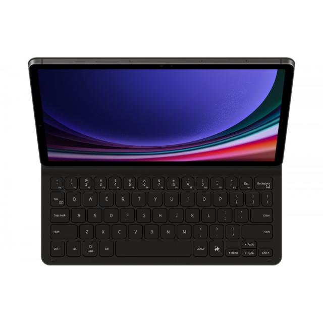 Samsung - Book Cover Slim con teclado para Galaxy Tab S9