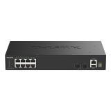 D-Link - DGS-1530-10 Gestionado L2 Gigabit Ethernet (10/100/1000) Negro