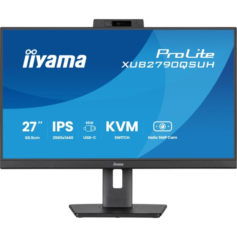 iiyama - ProLite XUB2790QSUH-B2 pantalla para PC 68,6 cm (27") 2560 x 1440 Pixeles Quad HD LED Negro