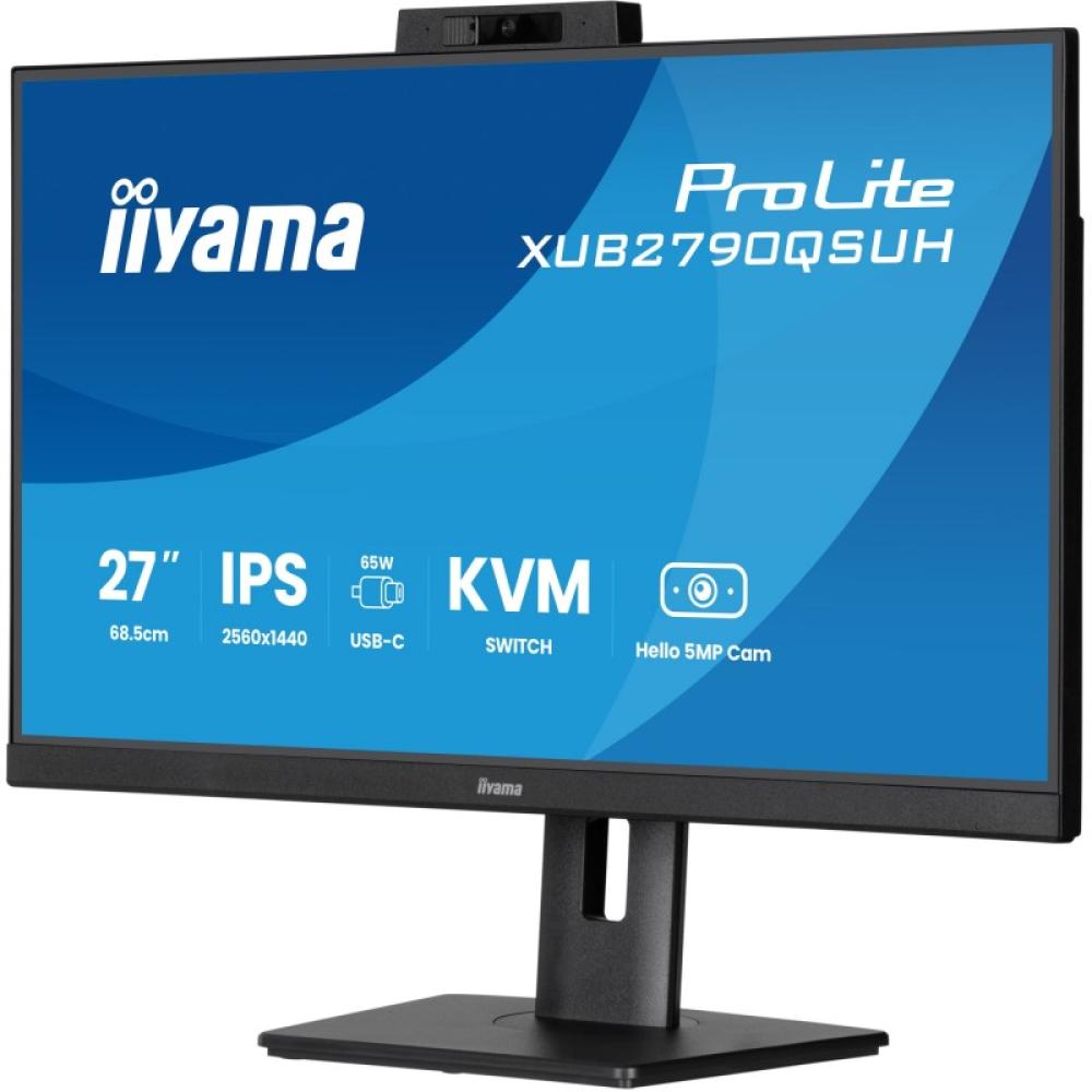 iiyama - ProLite XUB2790QSUH-B2 pantalla para PC 68,6 cm (27") 2560 x 1440 Pixeles Quad HD LED Negro