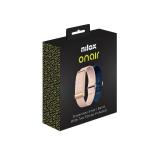 Nilox - NXSWONAIRPK rastreador de actividad No Funda de brazo para monitor de actividad física IP68 Oro