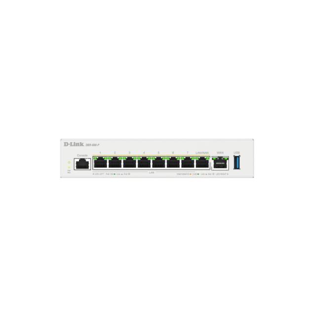 D-Link - DBR-600-P/B router 2.5 Gigabit Ethernet Blanco