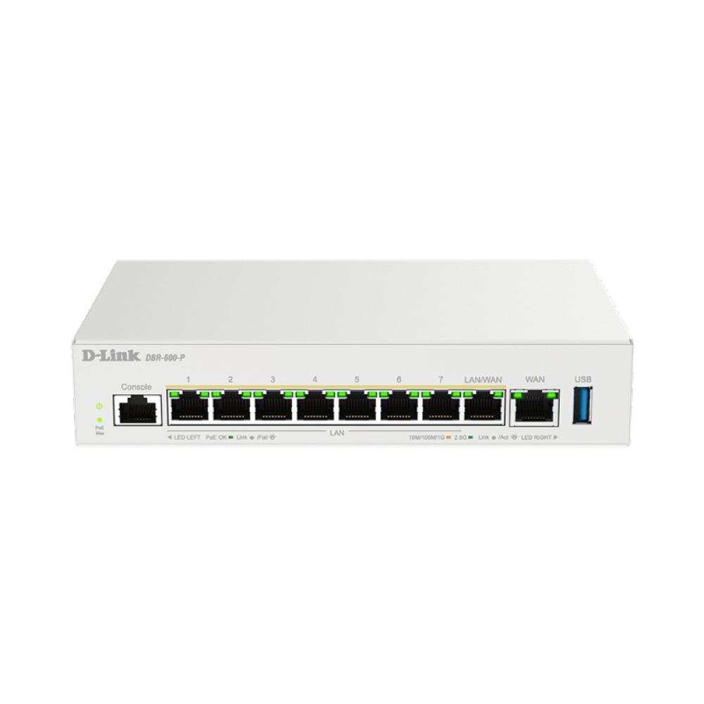D-Link - DBR-600-P/B router 2.5 Gigabit Ethernet Blanco