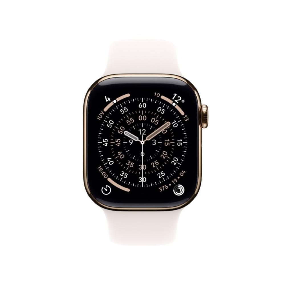 Apple - Watch Series 11 OLED 46 mm Digital 416 x 496 Pixeles Pantalla táctil 5G Titanio Wifi GPS (satélite) - MFD54QL/A