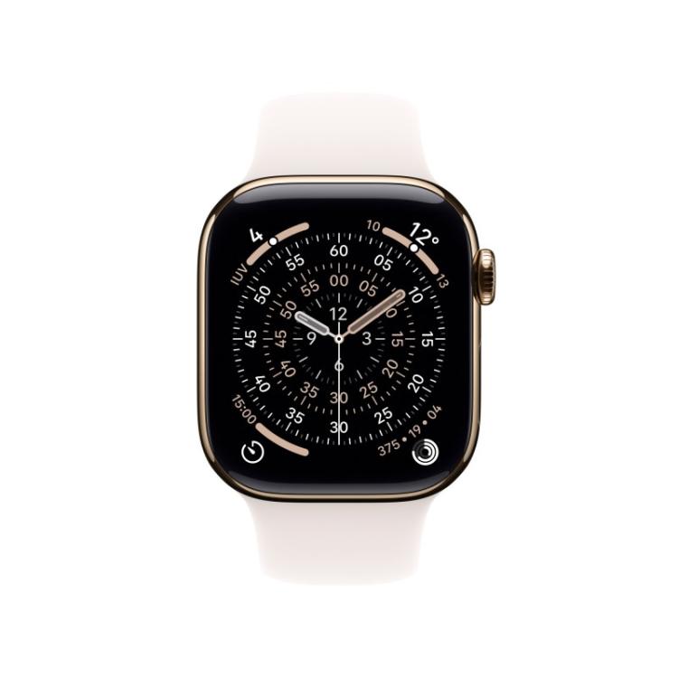 Apple - Watch Series 11 OLED 46 mm Digital 416 x 496 Pixeles Pantalla táctil 5G Titanio Wifi GPS (satélite) - MFD54QL/A