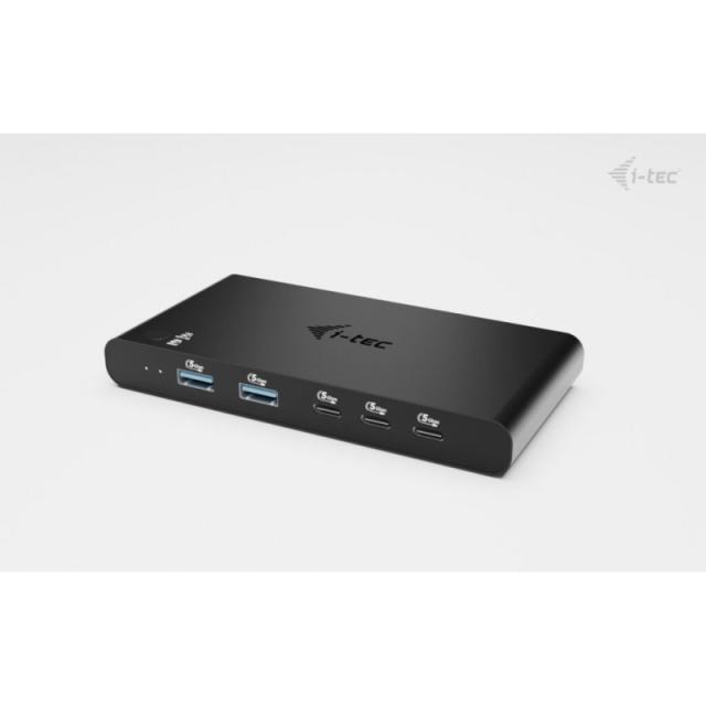 i-tec - KVM Docking Station HDMI for 2 hosts, Power Delivery 2x 100W