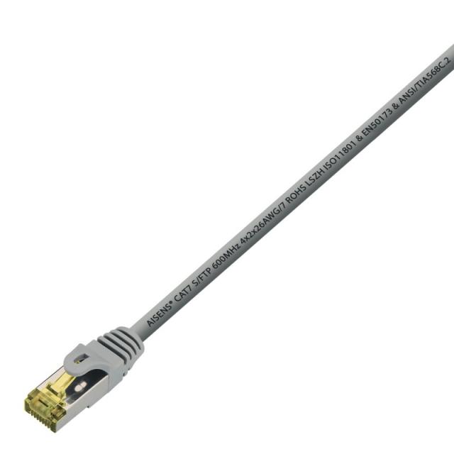 AISENS - A146-0332 cable de red Gris 0,25 m Cat7 S/FTP (S-STP)