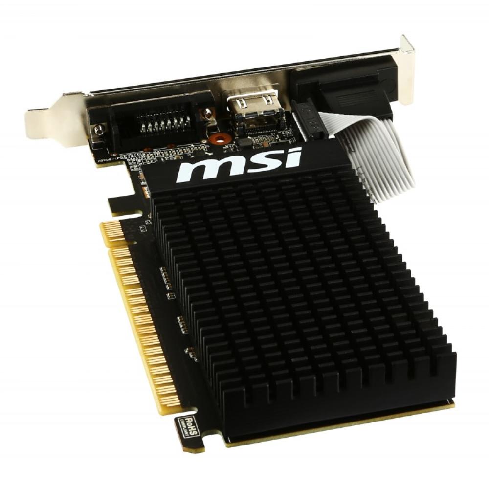 MSI - GT 710 2GD3H LP tarjeta gráfica NVIDIA GeForce GT 710 2 GB GDDR3