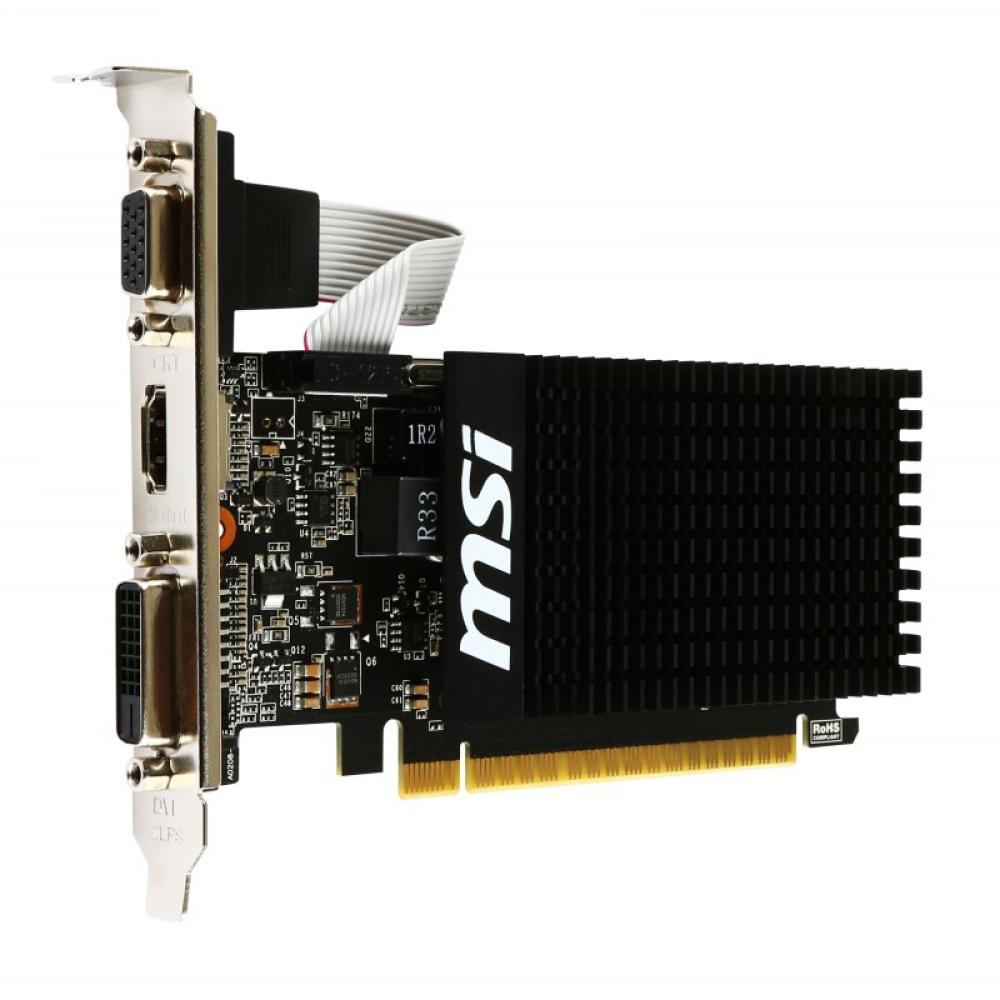 MSI - GT 710 2GD3H LP tarjeta gráfica NVIDIA GeForce GT 710 2 GB GDDR3