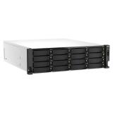 QNAP - TS-H2287XU-RP NAS Bastidor (3U) Intel Xeon E E-2378 64 GB DDR4 0 TB QuTS hero Negro, Blanco