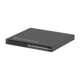 NETGEAR - M4350-24X4V Gestionado L3 10G Ethernet (100/1000/10000) Energía sobre Ethernet (PoE) 1U Negro