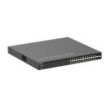 NETGEAR - M4350-24X4V Gestionado L3 10G Ethernet (100/1000/10000) Energía sobre Ethernet (PoE) 1U Negro