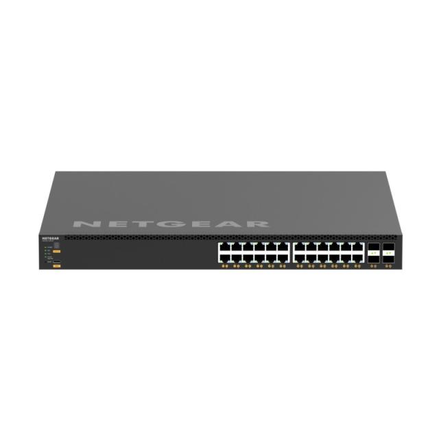 NETGEAR - M4350-24X4V Gestionado L3 10G Ethernet (100/1000/10000) Energía sobre Ethernet (PoE) 1U Negro