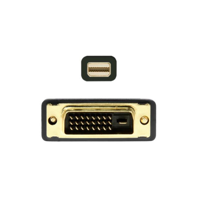 AISENS - A125-0363 adaptador de cable de vídeo 2 m Mini DisplayPort DVI Negro