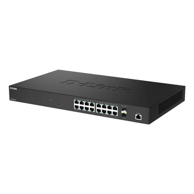 D-Link - DMS-1250-18/E switch Gestionado L2 2.5G Ethernet (100/1000/2500) Negro