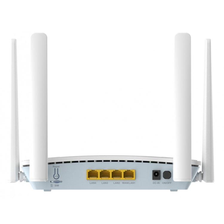 D-Link - G416C/E router inalámbrico Gigabit Ethernet Doble banda (2,4 GHz / 5 GHz) 4G Blanco