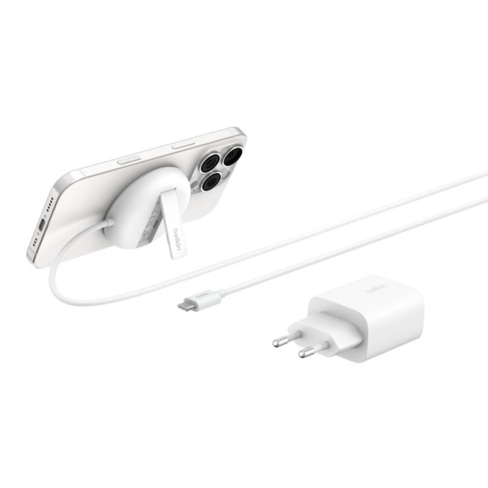 Belkin - WIA011kqWH Auriculares, Smartphone Blanco USB Cargador inalámbrico Carga rápida Interior