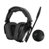 KeepOut - HXAIR auricular y casco Auriculares Inalámbrico Diadema Juego Negro, Plata
