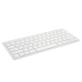 Ewent - EW3161 teclado Oficina Bluetooth QWERTY Español Plata, Blanco