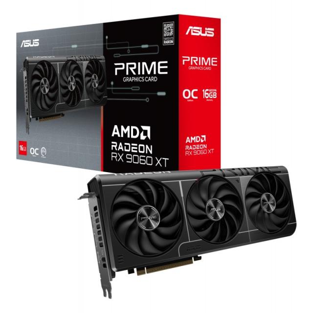ASUS - Prime Radeon RX 9060 XT O16G AMD 16 GB GDDR6