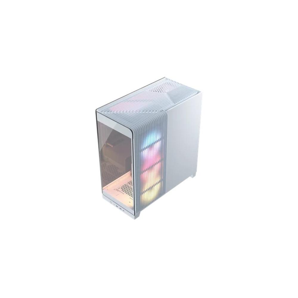 Corsair - 4500X RS-R ARGB Tempered Glass Mid-Tower, White Midi Tower Blanco