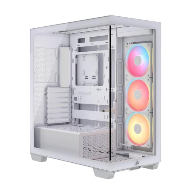 Corsair - Midi Tower 3500X LXR LINK TG Blanco
