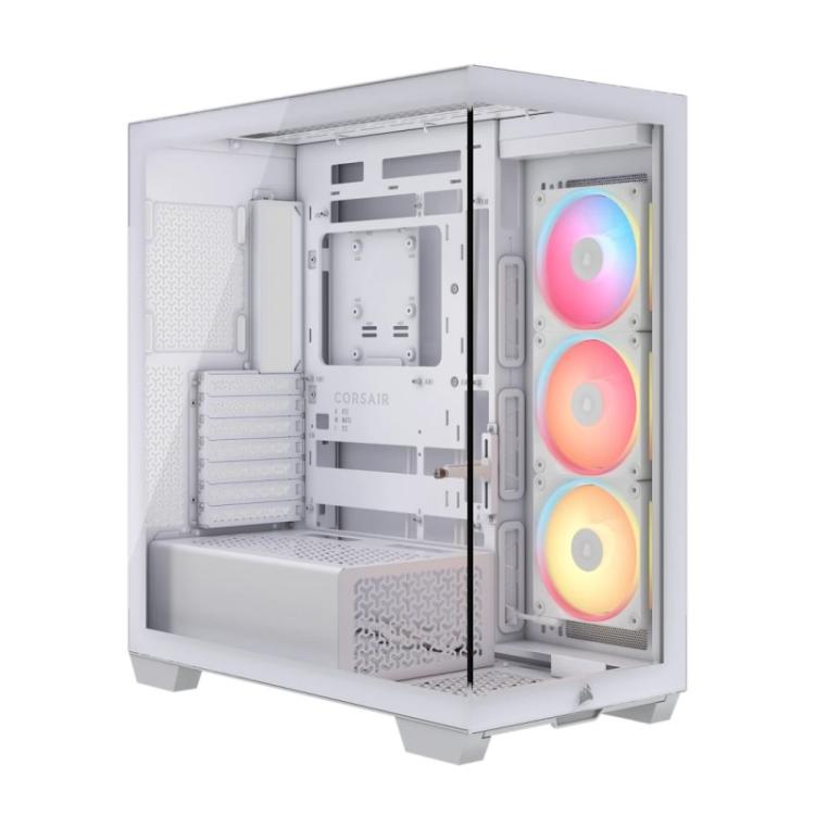 Corsair - Midi Tower 3500X LXR LINK TG Blanco
