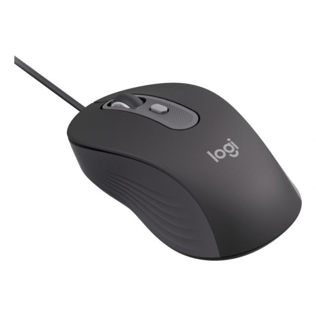 Logitech - Signature Wired M520 for Business ratón Oficina Ambidextro USB Tipo C Óptico 4000 DPI