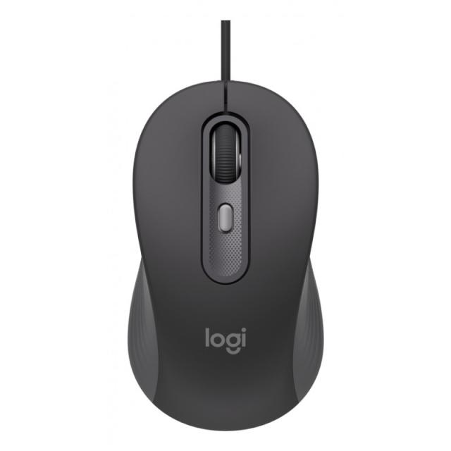 Logitech - Signature Wired M520 for Business ratón Oficina Ambidextro USB Tipo C Óptico 4000 DPI