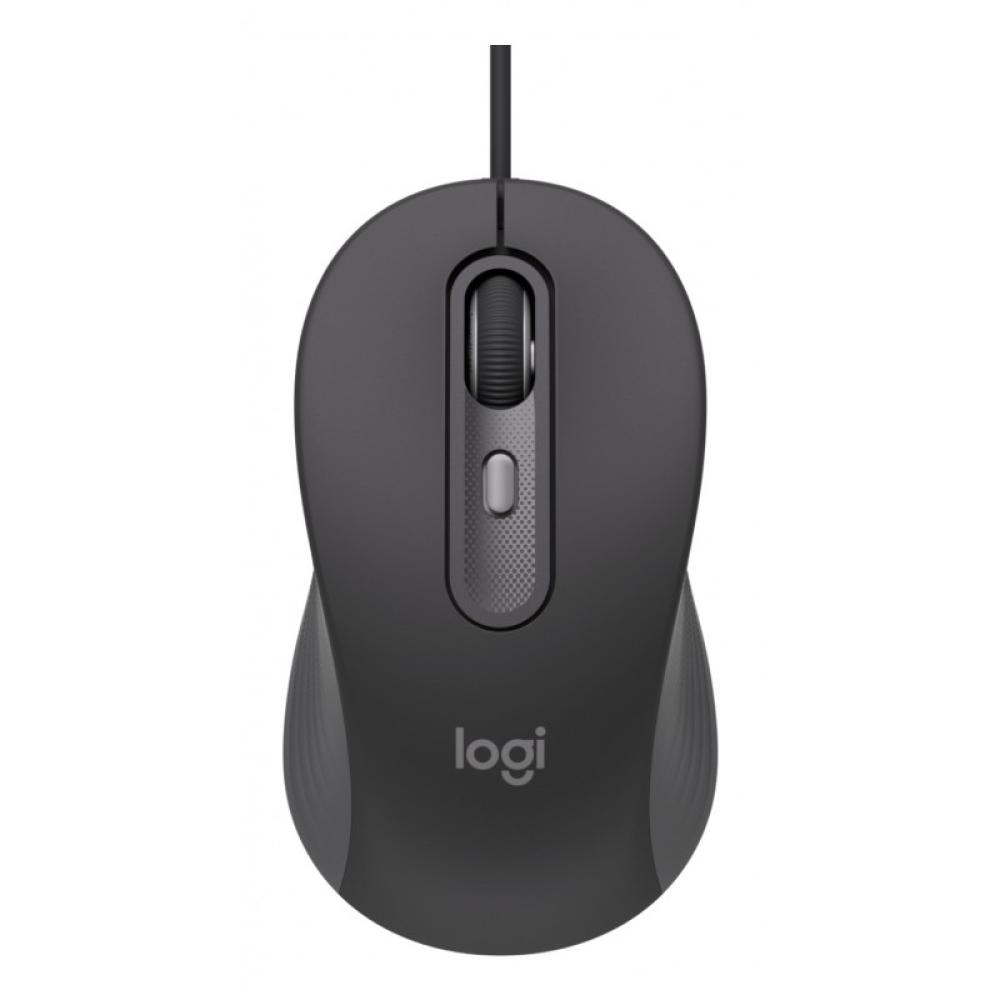 Logitech - Signature Wired M520 for Business ratón Oficina Ambidextro USB Tipo C Óptico 4000 DPI
