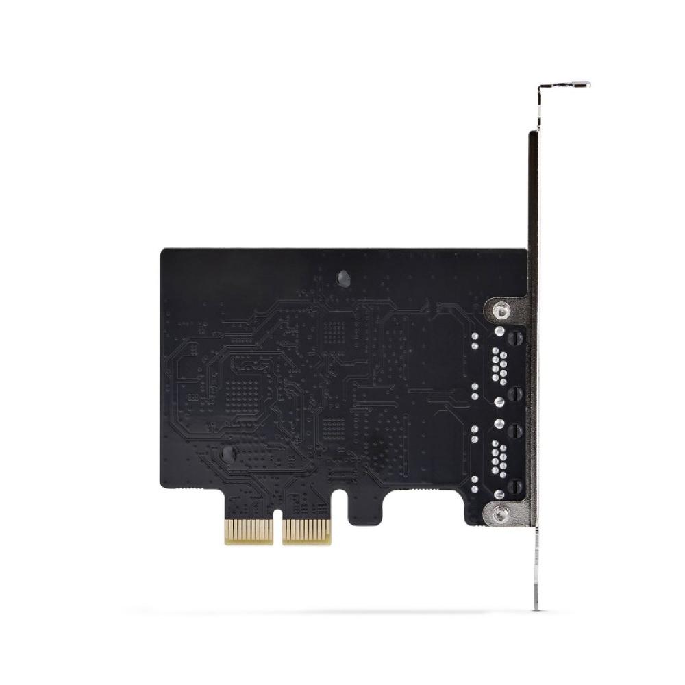 StarTech.com - Tarjeta de Red Ethernet PCI Express de 2 Puertos Gigabit 5G - Tarjeta Adaptador Ethernet PCI-E Chipset RTL8126 -